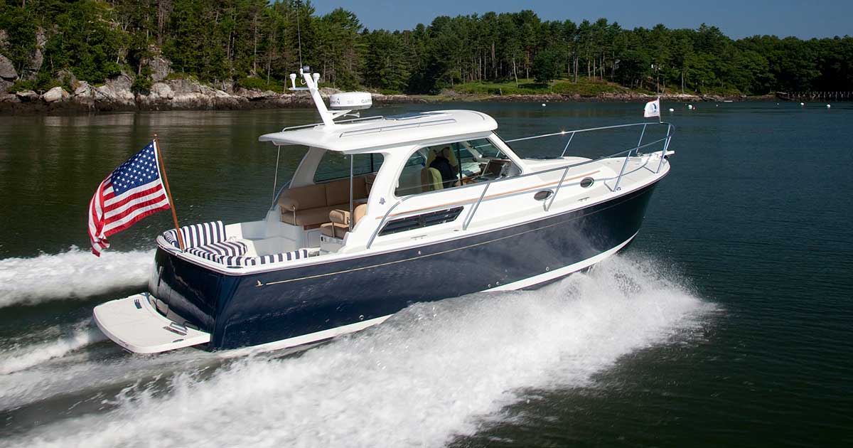 New Back Cove 30 heading Down Under